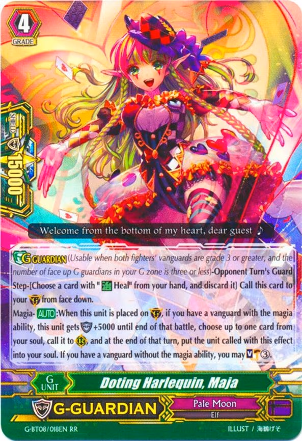 Doting Harlequin, Maja - RR (G-BT08/018EN)