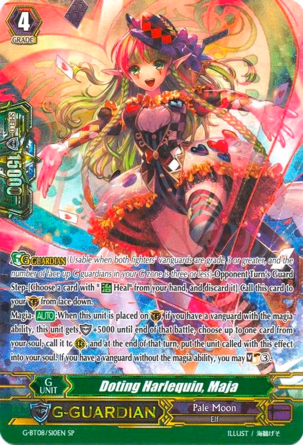 Doting Harlequin, Maja - SP (G-BT08/S10EN)