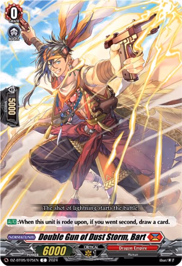 Double Gun of Dust Storm, Bart - C (DZ-BT05/075EN)