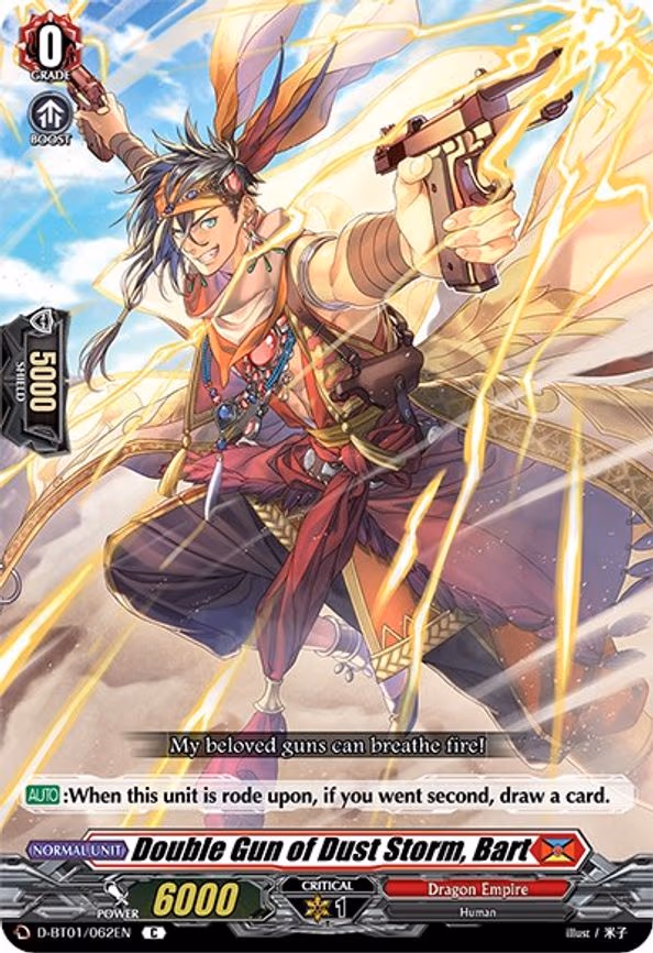 Double Gun of Dust Storm, Bart - C (D-BT01/062EN)