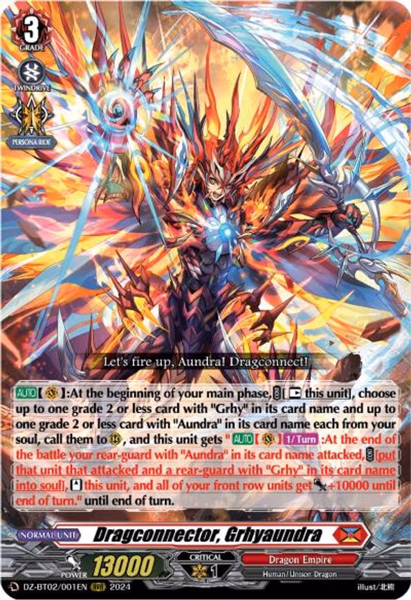 Dragconnector, Grhyaundra - RRR (DZ-BT02/001EN)