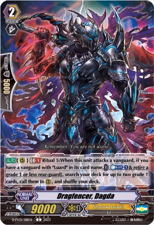 Dragfencer, Dagda