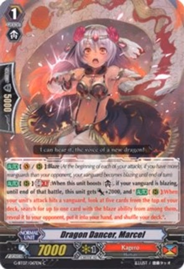 Dragon Dancer, Marcel - C (G-BT07/067EN)