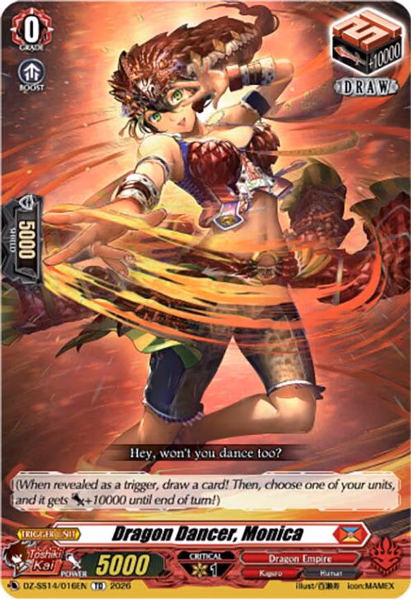 Dragon Dancer, Monica