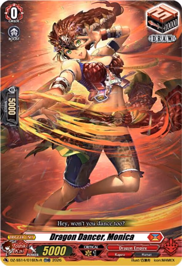 Dragon Dancer, Monica