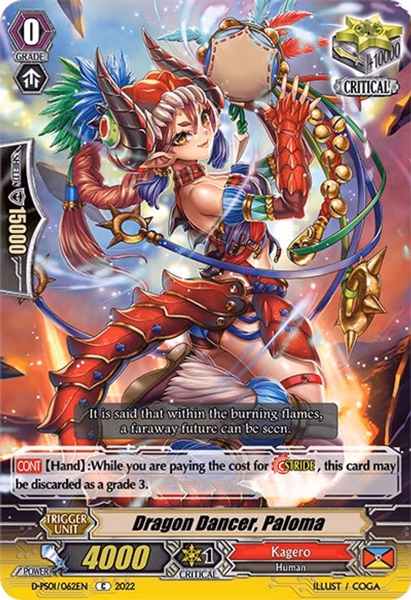 Dragon Dancer, Paloma