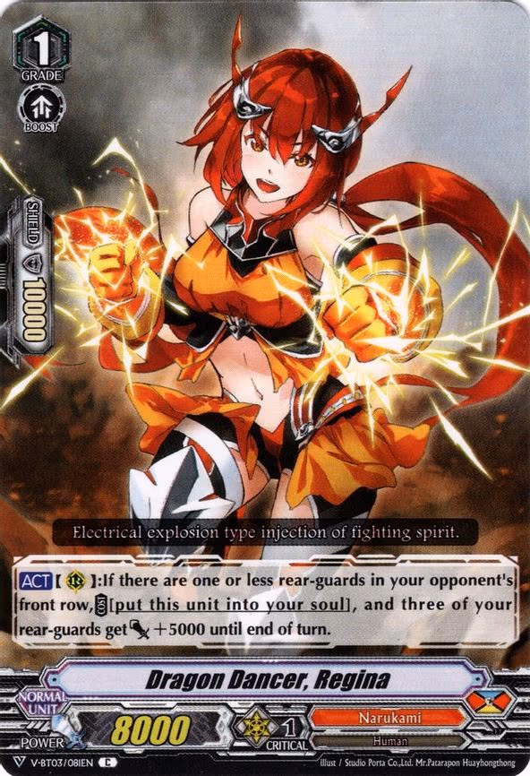 Dragon Dancer, Regina