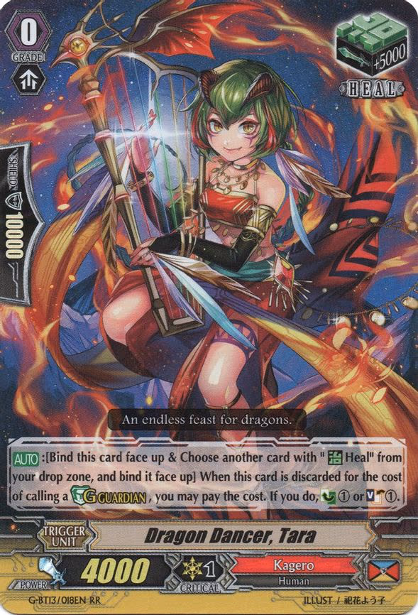 Dragon Dancer, Tara - RR (G-BT13/018EN)