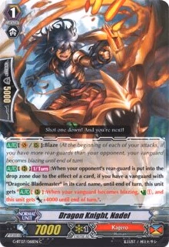 Dragon Knight, Nadel - C (G-BT07/068EN)