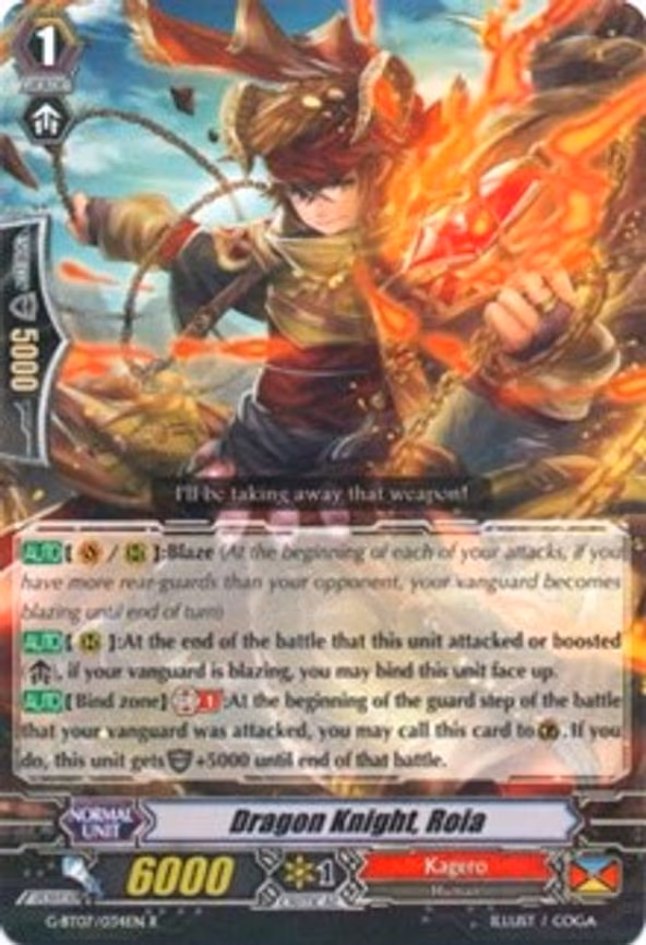 Dragon Knight, Roia - R (G-BT07/034EN)
