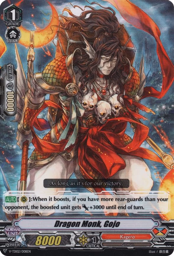 Dragon Monk, Gojo