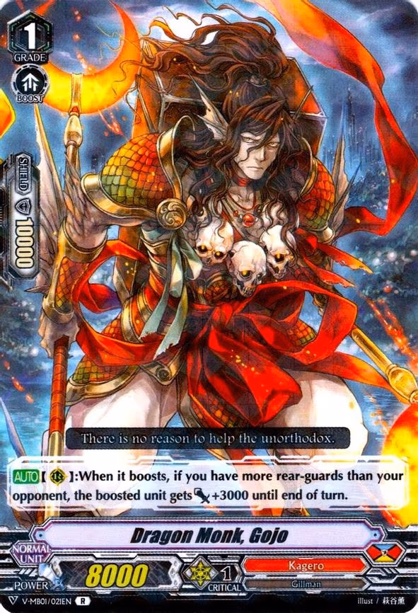 Dragon Monk, Gojo