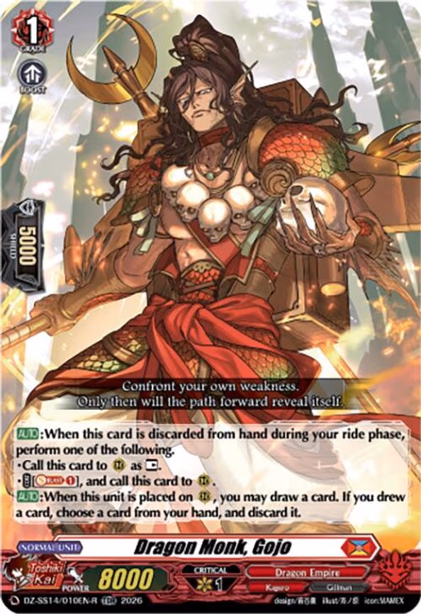 Dragon Monk, Gojo