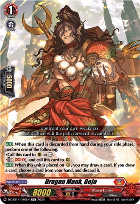 Dragon Monk, Gojo