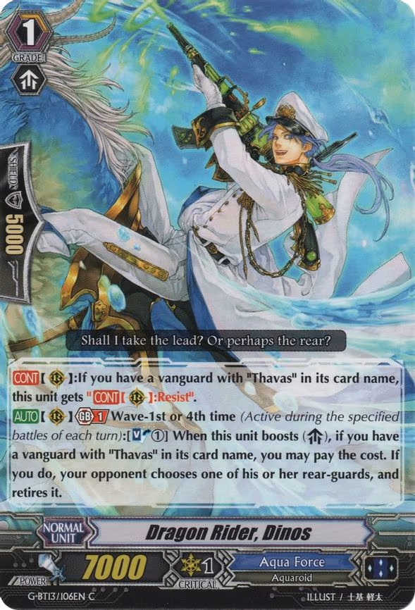Dragon Rider, Dinos - C (G-BT13/106EN)