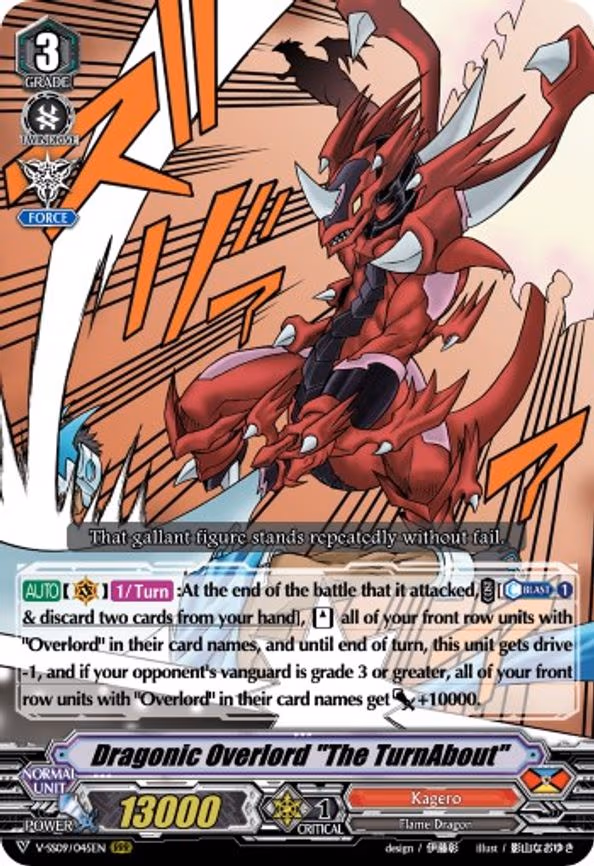 Dragonic Overlord "The TurnAbout" - RRR (V-SS09/045EN)
