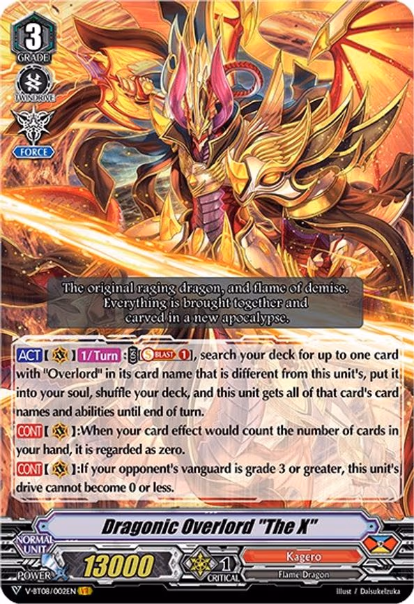 Dragonic Overlord "The X"