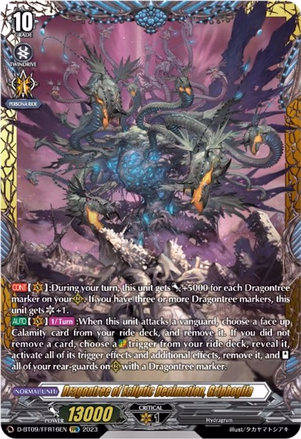Dragontree of Ecliptic Decimation, Griphogila - FFR (D-BT09/FFR16EN)