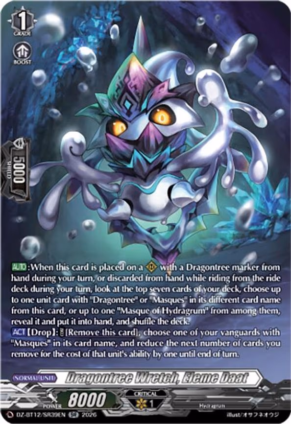 Dragontree Wretch, Eleme Daat - SR (DZ-BT12/SR39EN)