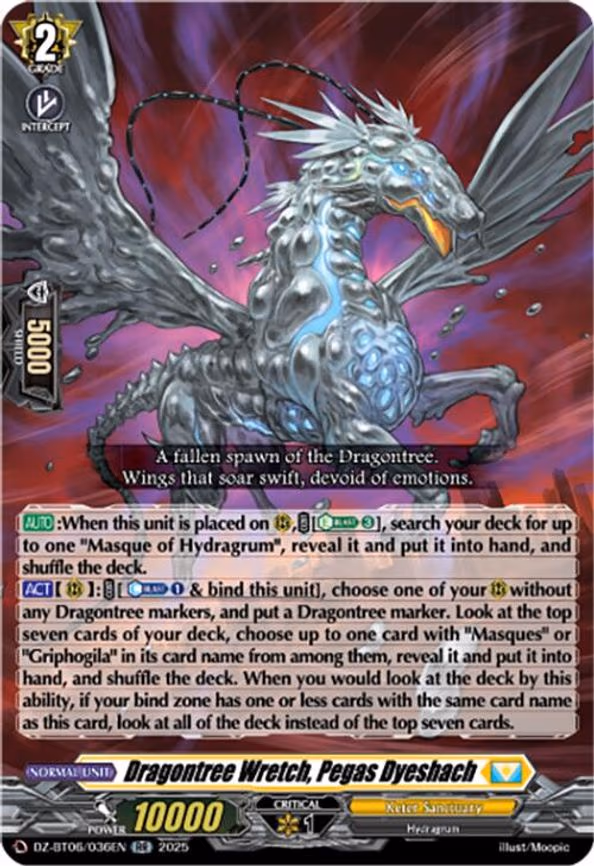 Dragontree Wretch, Pegas Dyeshach - RR (DZ-BT06/036EN)