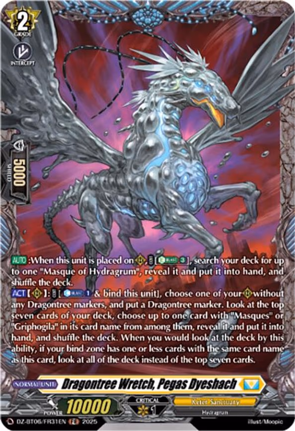 Dragontree Wretch, Pegas Dyeshach - FR (DZ-BT06/FR31EN)