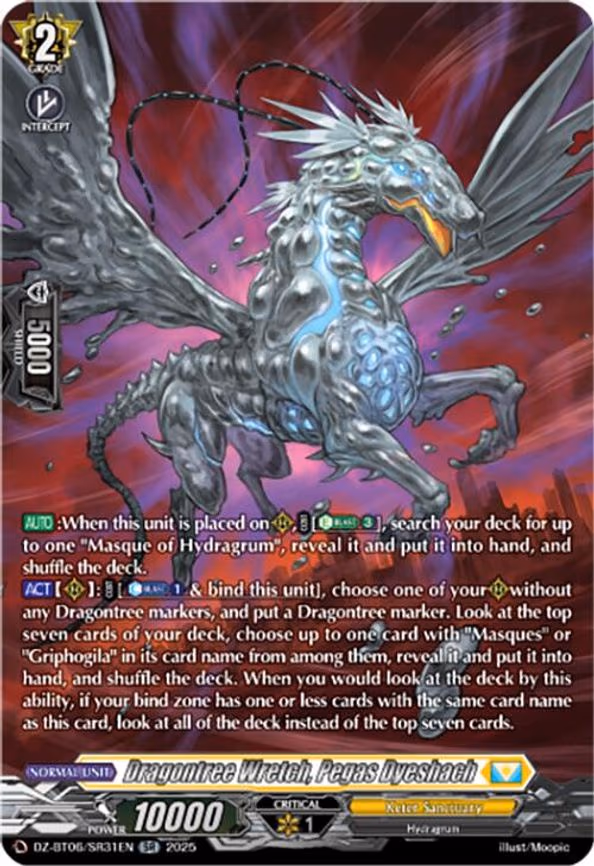 Dragontree Wretch, Pegas Dyeshach - SR (DZ-BT06/SR31EN)
