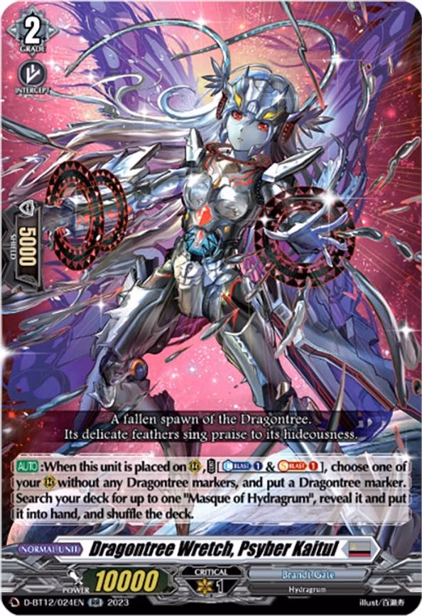 Dragontree Wretch, Psyber Kaitul - RR (D-BT12/024EN)