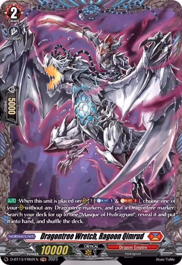 Dragontree Wretch, Ragoon Qimrud - FR (D-BT13/FR02EN)