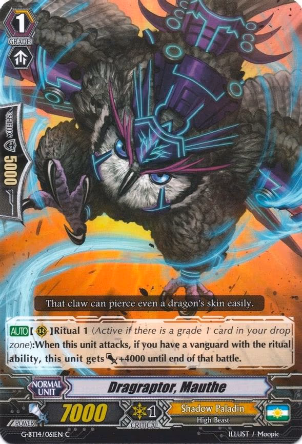 Dragraptor, Mauthe