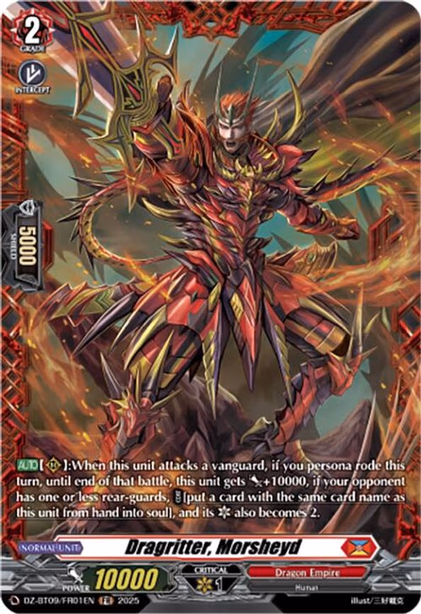 Dragritter, Morsheyd - Frame Rare (DZ-BT09/FR01EN)
