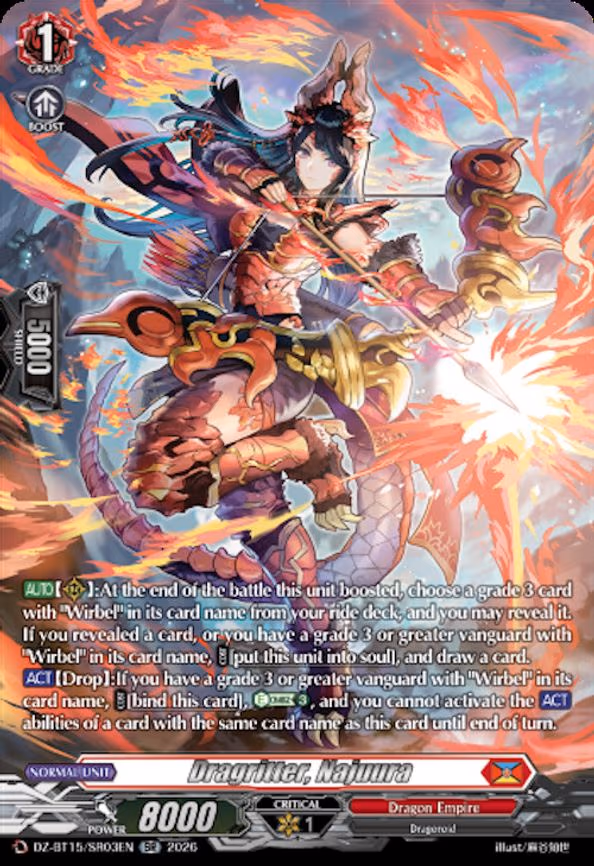 Dragritter, Najuura - SR (DZ-BT15/SR03EN)