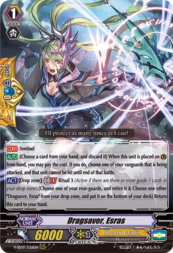 Dragsaver, Esras