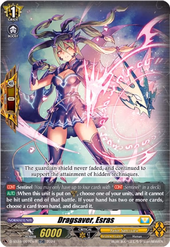 Dragsaver, Esras