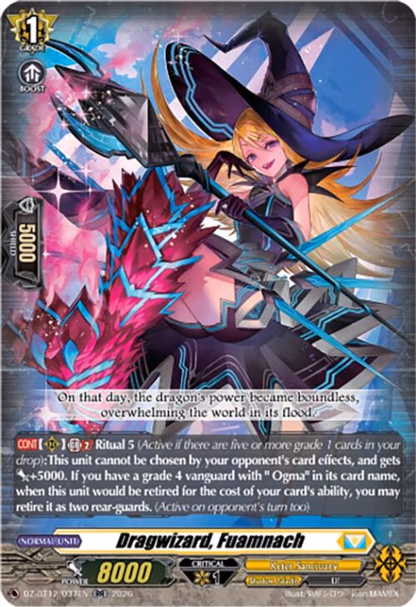 Dragwizard, Fuamnach