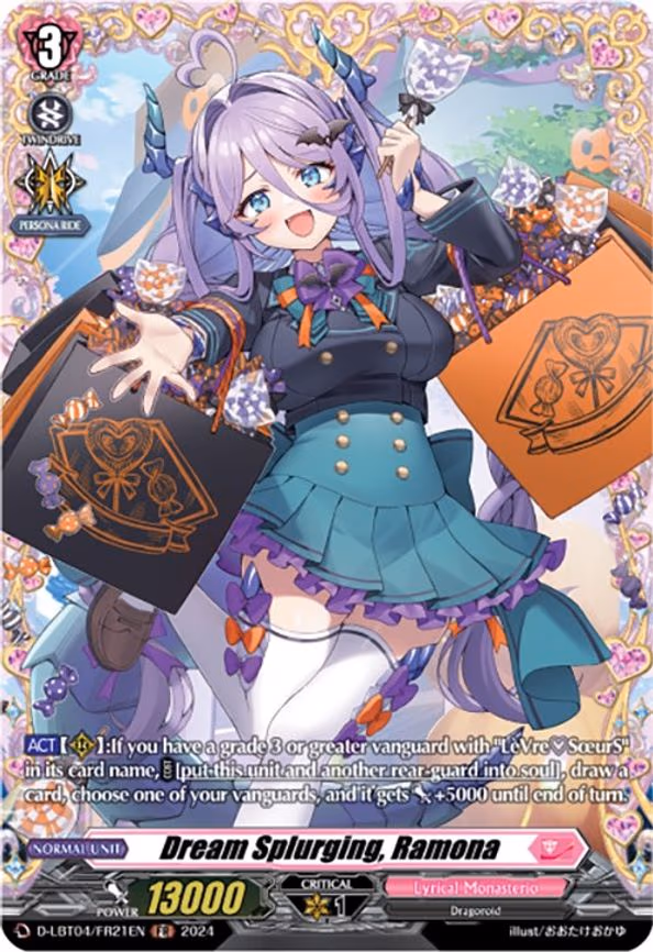 Dream Splurging, Ramona - FR (D-LBT04/FR21EN)