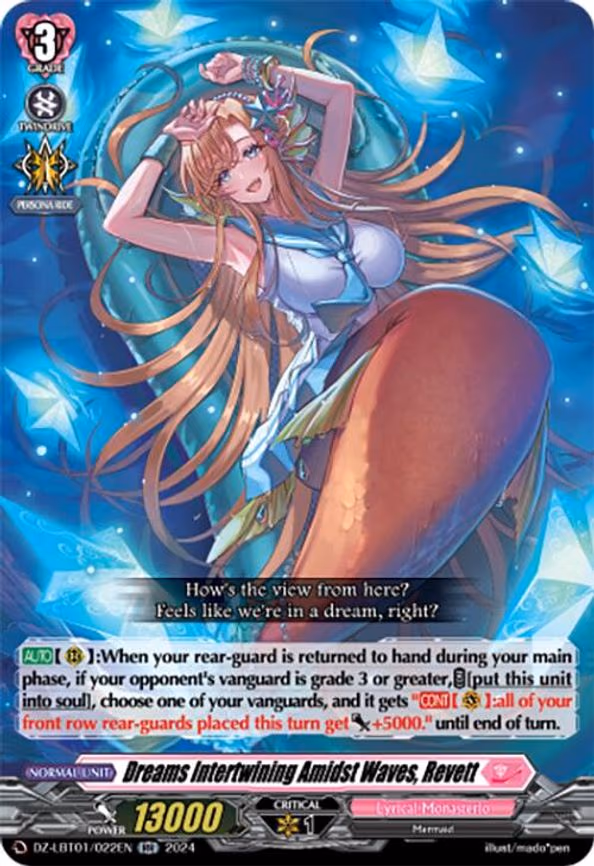 Dreams Intertwining Amidst Waves, Revett - RR (DZ-LBT01/022EN)