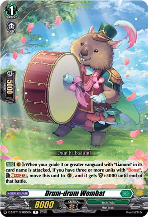 Drum-drum Wombat - R (DZ-BT13/096EN)