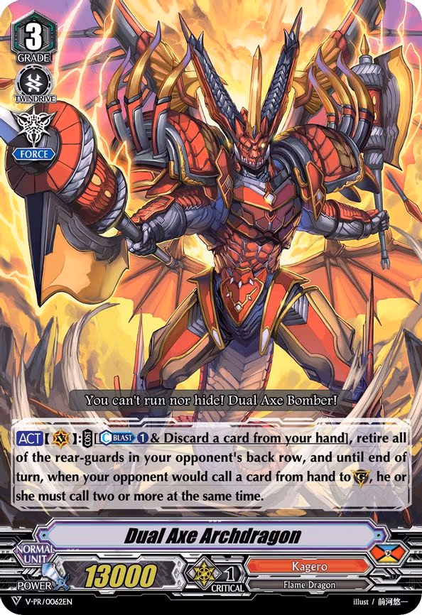 Dual Axe Archdragon - PR (V-PR/0062EN)