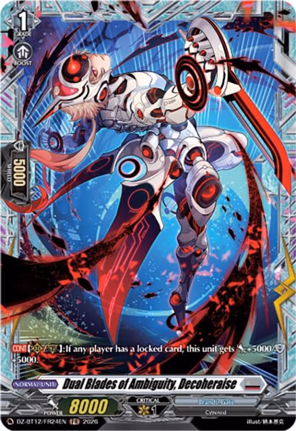 Dual Blades of Ambiguity, Decoheraise - Frame Rare (DZ-BT12/FR24EN)