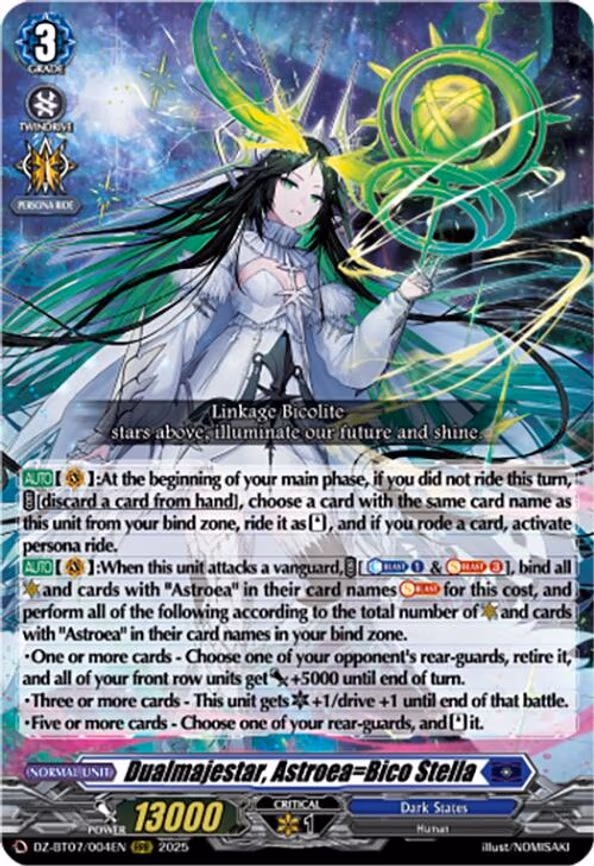 Dualmajestar, Astroea=Bico Stella - RRR (DZ-BT07/004EN)