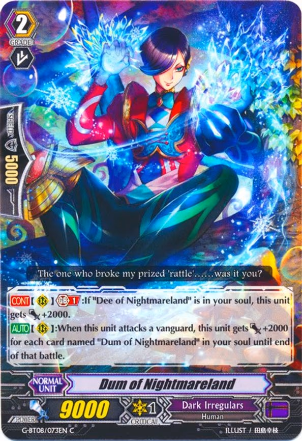 Dum of Nightmareland - C (G-BT08/073EN)