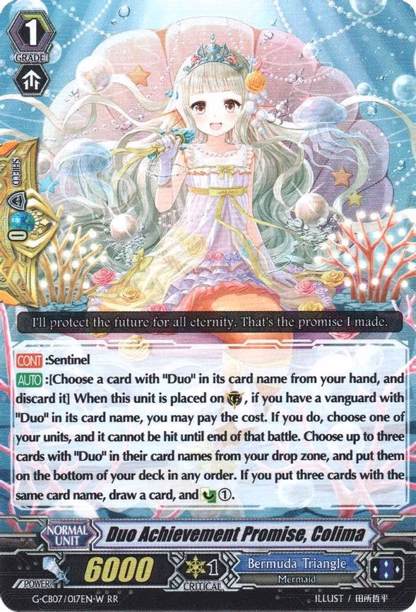 Duo Achievement Promise, Colima (White) - RR (G-CB07/017EN-W)