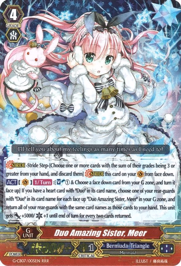 Duo Amazing Sister, Meer - RRR (G-CB07/005EN)