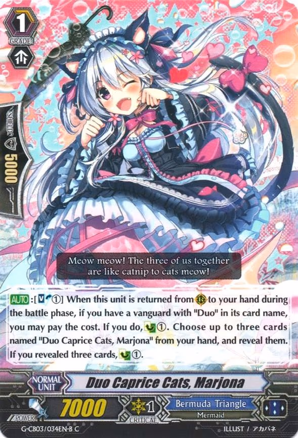 Duo Caprice Cats, Marjona (Black)