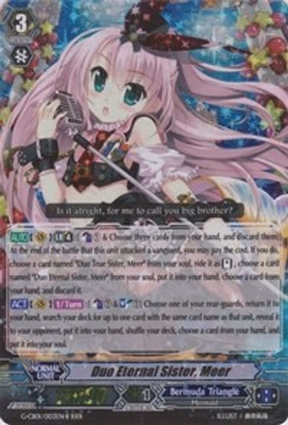 Duo Eternal Sister, Meer