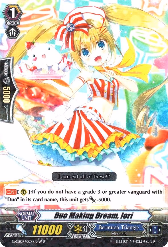 Duo Making Dream, Iori (White) - R (G-CB07/027EN-W)