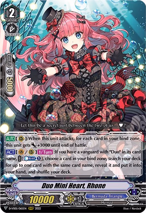 Duo Mini Heart, Rhone - RRR (D-VS05/065EN)