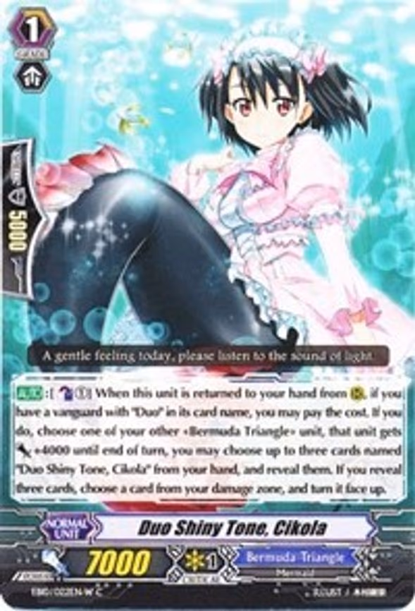Duo Shiny Tone, Cikola (White) - C (EB10/022EN-W)