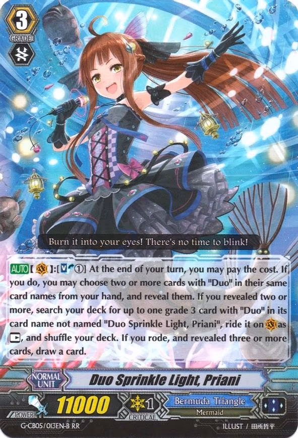 Duo Sprinkle Light, Priani (Black) - RR (G-CB05/013EN B)