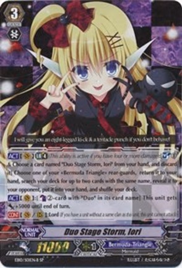 Duo Stage Storm, Iori (Black) - SP (EB10/S01EN-B)